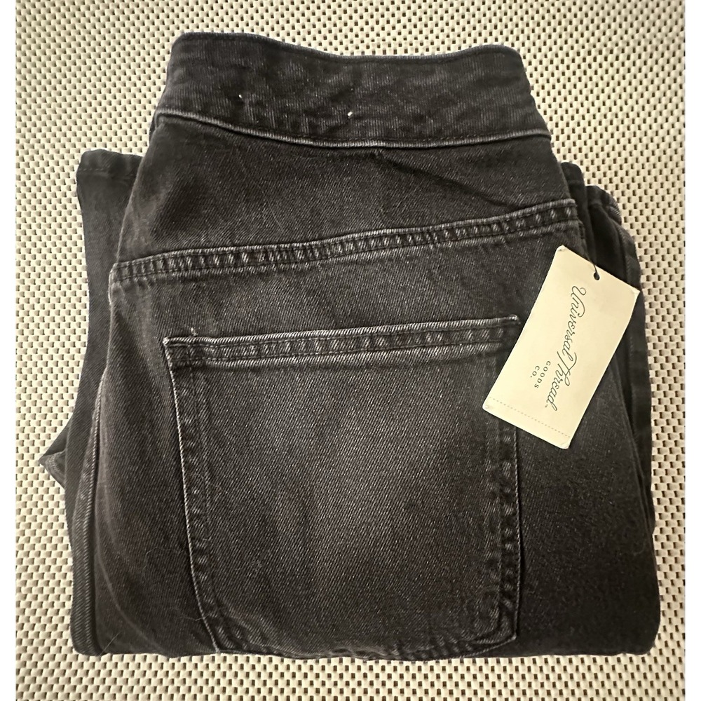 NWT Universal Thread Jeans‎ Women JRS 16/17S High Rise Flare Leg Black Stretch